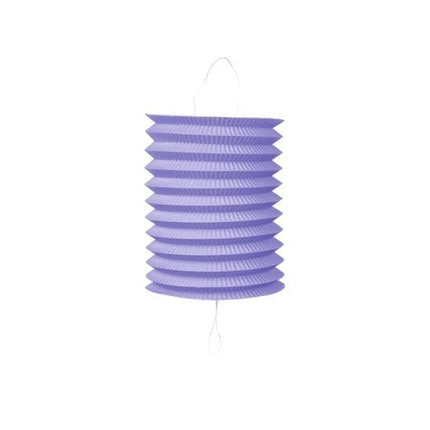 Paarse Lampion 16cm van WeFiesta koop je bij Partywinkel