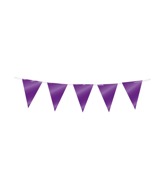 Paarse Slinger Mini Folie 3m - Partywinkel - 8716764246517