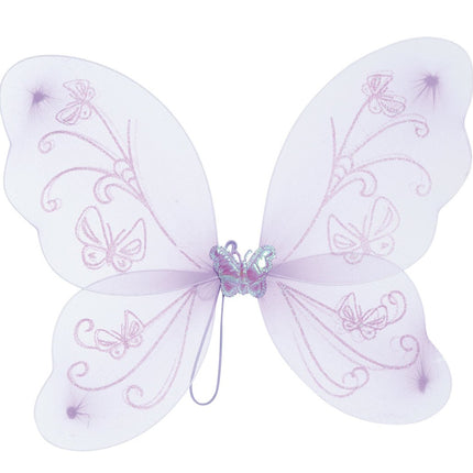 Paarse Vleugels Kind 48cm van Fiestas Guirca koop je bij Partywinkel