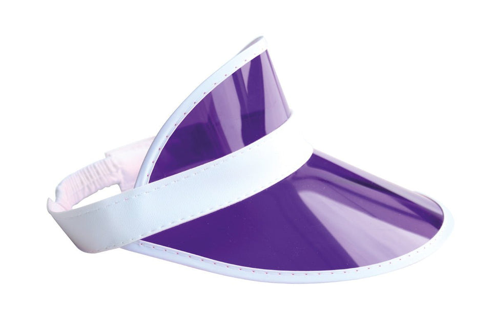 Paarse Zonneklep van Wilbers & Wilbers koop je bij Partywinkel