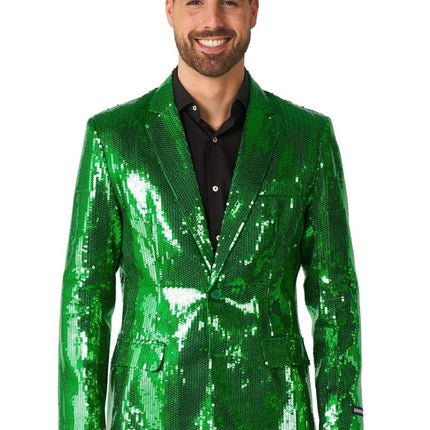 Paillet Green Blazer Heren Suitmeister van Suitmeister koop je bij Partywinkel