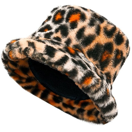 Panter Bucket Hat Pluche van Widmann koop je bij Partywinkel