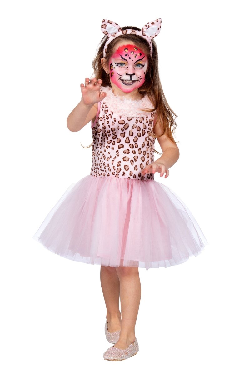 Tutu Costume Bambina Leopardato Costume Stregatto Fai Da Te