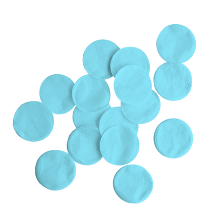 Coriandoli di carta - Blu pastello