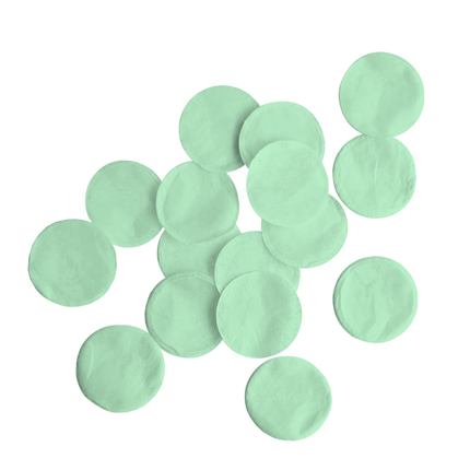 Coriandoli di carta - Verde pastello