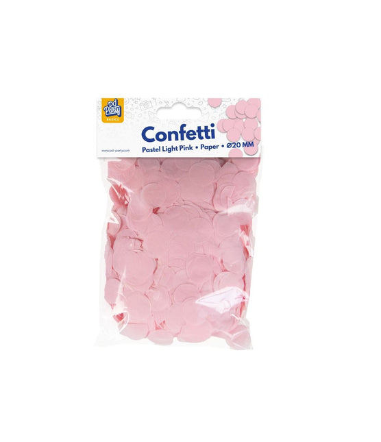 Coriandoli rosa chiaro pastello 50gr