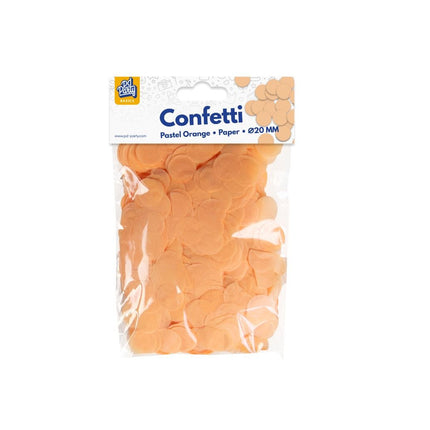 Coriandoli arancioni pastello 50gr