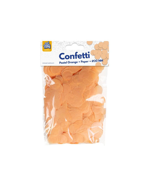 Coriandoli di carta - Arancione pastello
