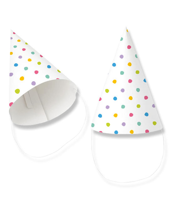 Cappelli di carta - Party Dots