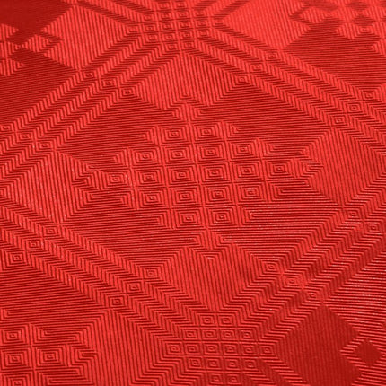 Papieren Tafelkleed Rood 8m van WeFiesta koop je bij Partywinkel