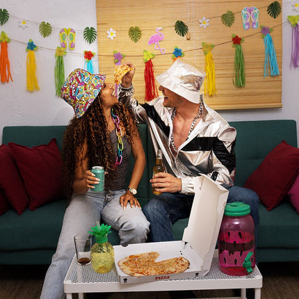 Papieren tasselslinger Hawaï 3m van Boland koop je bij Partywinkel