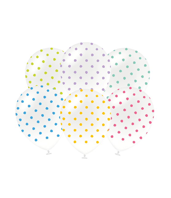 Party ballonnen - Party Stippen Gekleurd van Paper Dreams koop je bij Partywinkel