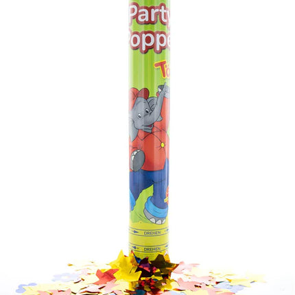 Benjamin Blümchen Cannone sparacoriandoli 40 cm