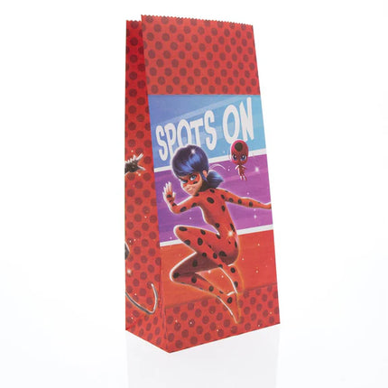 Sacchetti regalo Miraculous, 10 pezzi