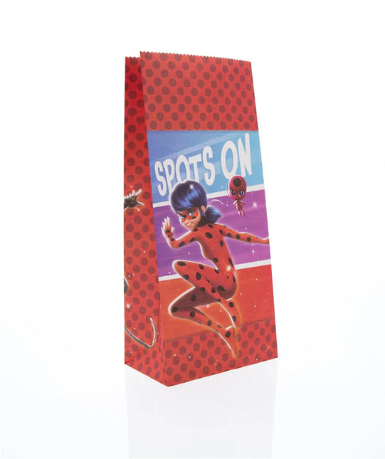 Sacchetti regalo Miraculous, 10 pezzi
