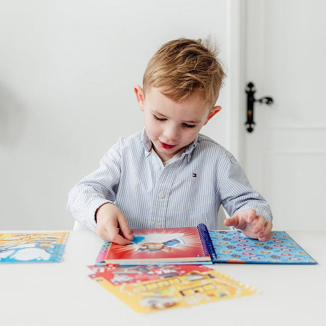 Paw Patrol Knutsel Boek Nummer Stickeren - Partywinkel - 8714274721159