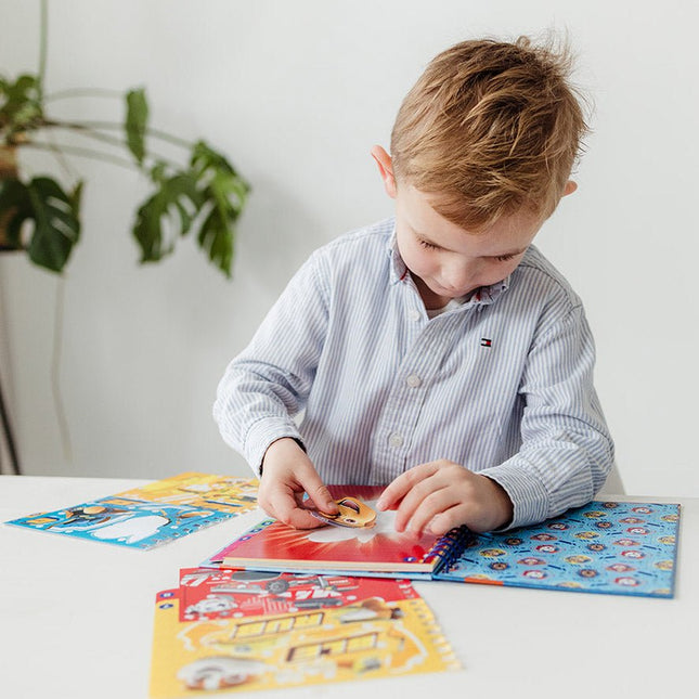 Paw Patrol Knutsel Boek Nummer Stickeren - Partywinkel - 8714274721159