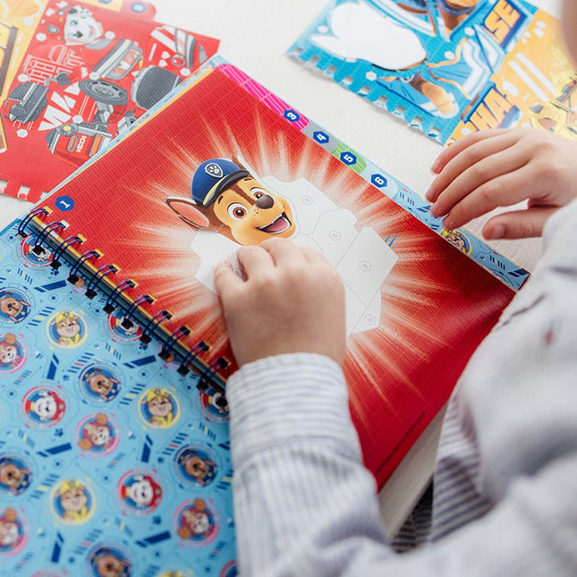 Paw Patrol Knutsel Boek Nummer Stickeren - Partywinkel - 8714274721159