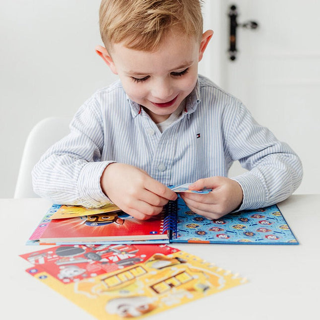 Paw Patrol Knutsel Boek Nummer Stickeren - Partywinkel - 8714274721159