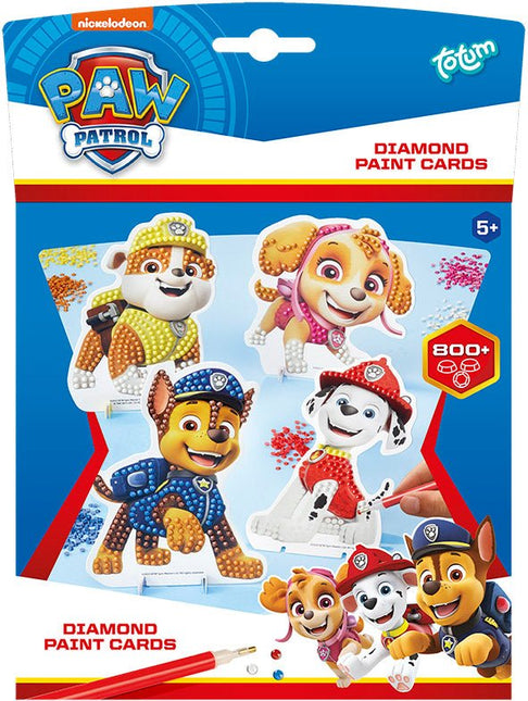 Paw Patrol Knutselset Diamond Painting - Partywinkel - 8714274721197