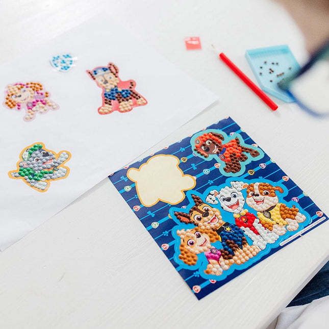 Paw Patrol Knutselset Gekleurd Diamond Painting - Partywinkel - 8714274721203