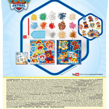 Paw Patrol Knutselset Gekleurd Diamond Painting - Partywinkel - 8714274721203
