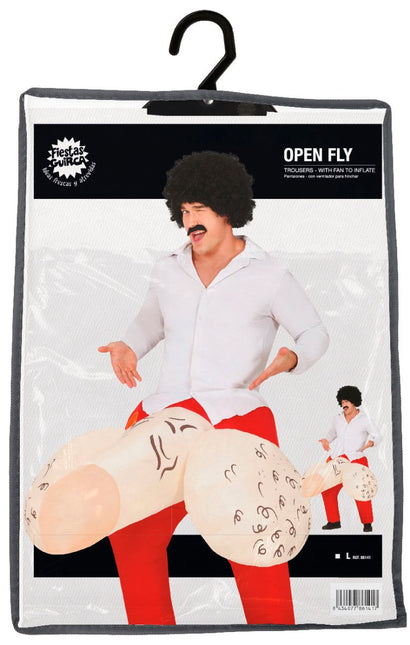 Penis Kostuum Heren Opblaasbaar - Partywinkel - 8434077861417