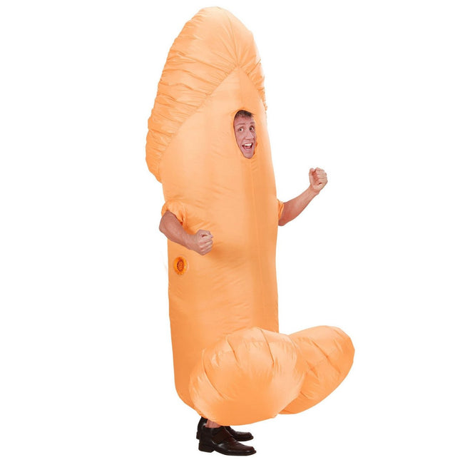 Penis Kostuum Nude Heren Opblaasbaar - Partywinkel - 8003558755608