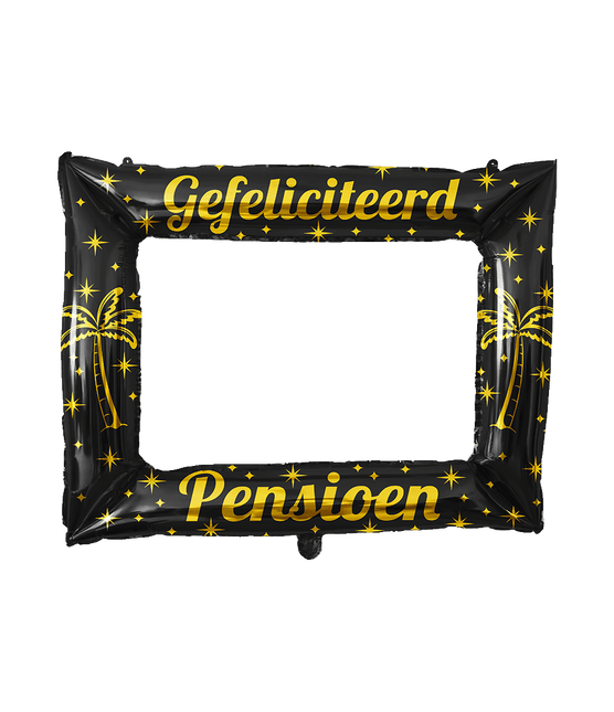 Pensioen Ballon Frame 85cm van Paper Dreams koop je bij Partywinkel