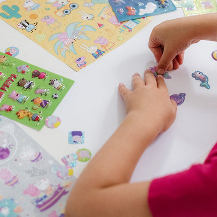 Peppa Pig Stickerset Groot van Bambolino koop je bij Partywinkel