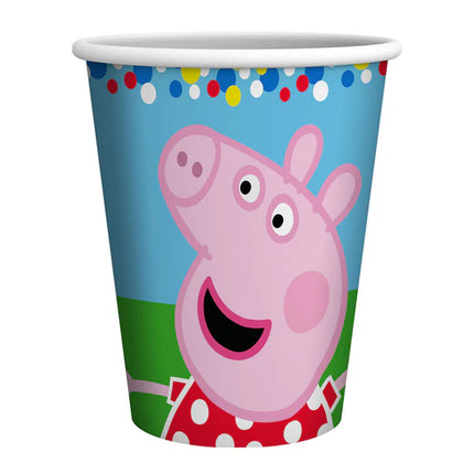 Bicchieri Peppa Pig da 250 ml, 8 pezzi