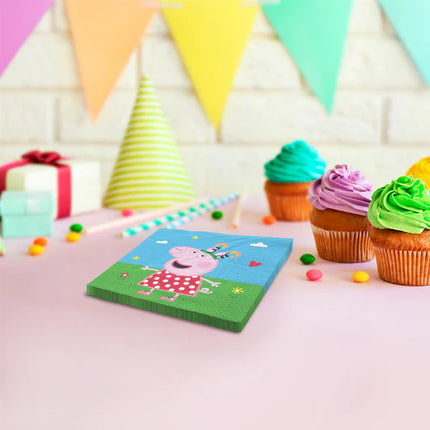 Tovagliolini Peppa Pig 33 cm, 20 pezzi