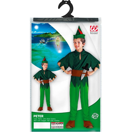 Peter Pan Kostuum Jongen - Partywinkel - 8003558380657