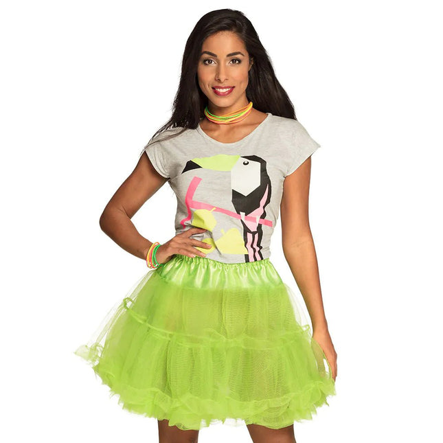 Petticoat Neon Roze van Boland koop je bij Partywinkel
