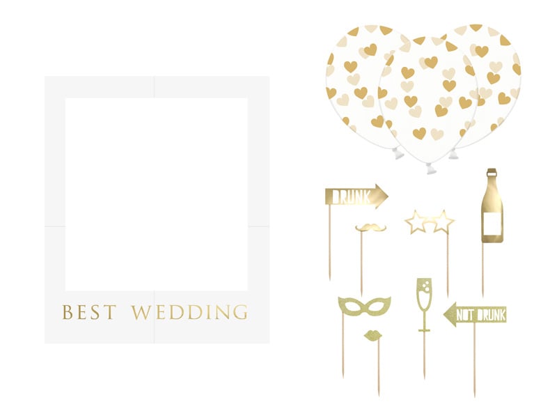 Photobooth Frame Bruiloft van Partydeco koop je bij Partywinkel