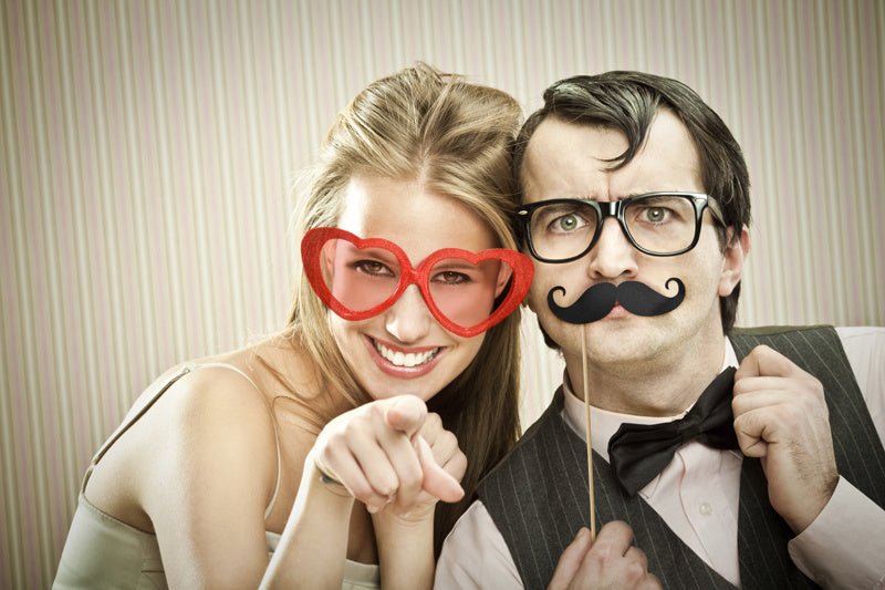 Photobooth Snorren 6st van Partydeco koop je bij Partywinkel