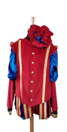 Pete velvet deluxe rosso/blu