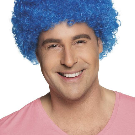 Pieten Pruik Blauw van Boland koop je bij Partywinkel