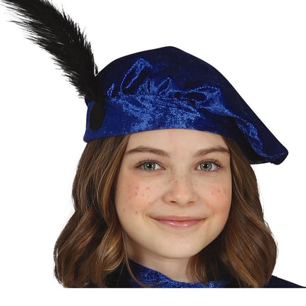 Pietenpak Jurk Kind Blauw/Goud van Fiestas Guirca koop je bij Partywinkel