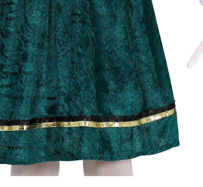 Pietenpak Jurk Kind Groen/Goud van Fiestas Guirca koop je bij Partywinkel