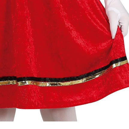 Pietenpak Jurk Kind Rood/Goud van Fiestas Guirca koop je bij Partywinkel