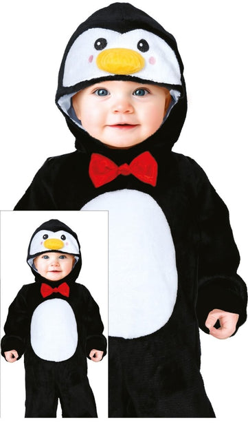 Pinguin Onesie Baby - Partywinkel - 8434077761694