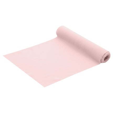 Runner da tavola rosa chiaro pastello 5m