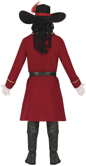 Piraat Kostuum Bordeaux Rood Heren Lang van Fiestas Guirca koop je bij Partywinkel