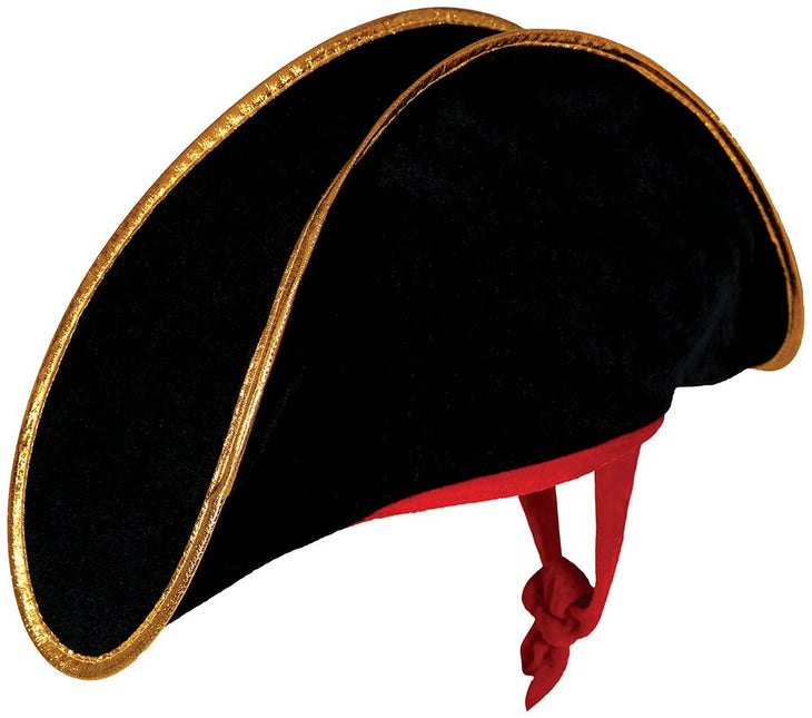 Piraathoed Zwart Rood - Partywinkel - 8434077137604