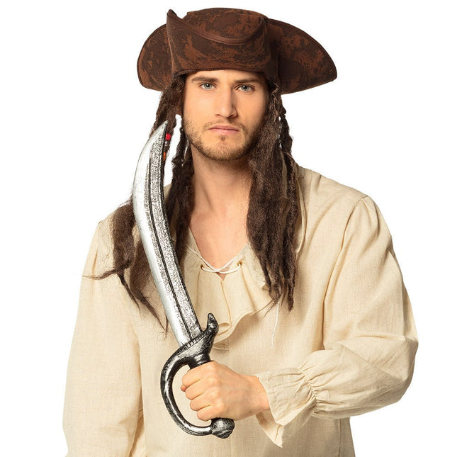 Piraten Nep Zwaard 53cm van Boland koop je bij Partywinkel