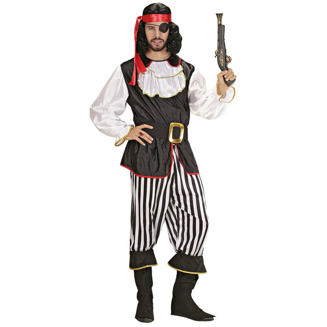 Piratenpak Wit Zwart Heren van Widmann koop je bij Partywinkel