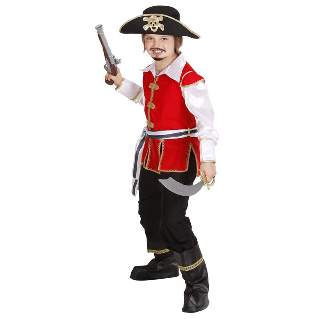 Piratenpak Wit Zwart Jongen van Widmann koop je bij Partywinkel