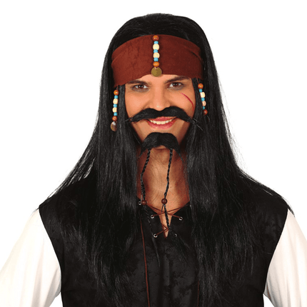 Piratenpruik Hoofdband van Fiestas Guirca koop je bij Partywinkel