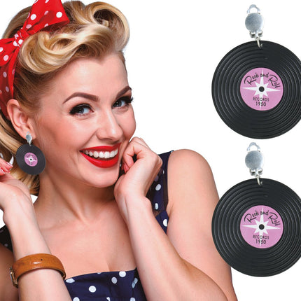 Platen Oorbellen 5cm van Fiestas Guirca koop je bij Partywinkel